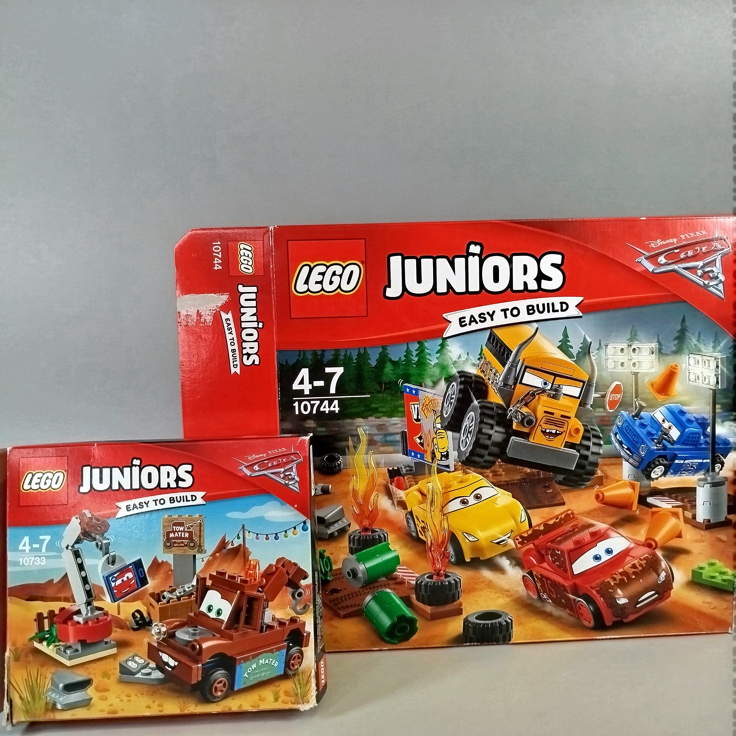 LEGO Juniors Disney Cars 10733, 10744 – Set